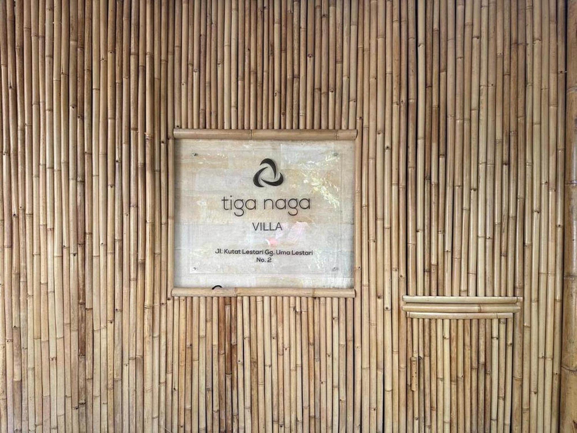 Tiga Naga Villa Денпасар Экстерьер фото